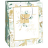 Ditipo Papier Geschenktüte 26,4 x 32,7 x 13,6 cm Happy Birthday Geschenk