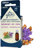 Glade Aromatherapie Cool Mist Diffuser Moment Of Zen Lavendel + Sandelholz ätherisches Öl nachfüllen 17,4 ml