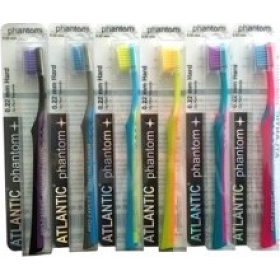 Atlantic Phantom Hard Harte Zahnbürste 1 Stück