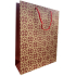 Nekupto Geschenk Kraftbeutel 37 x 28 x 10 cm Rotes Muster