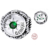 Charme Sterling Silber 925 Sternzeichen, Zirkonia Zwillinge, Perle für Armband