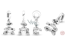 Charms Sterling Silber 925 Disney Pixar Wall-I Roboter, Armband Anhänger