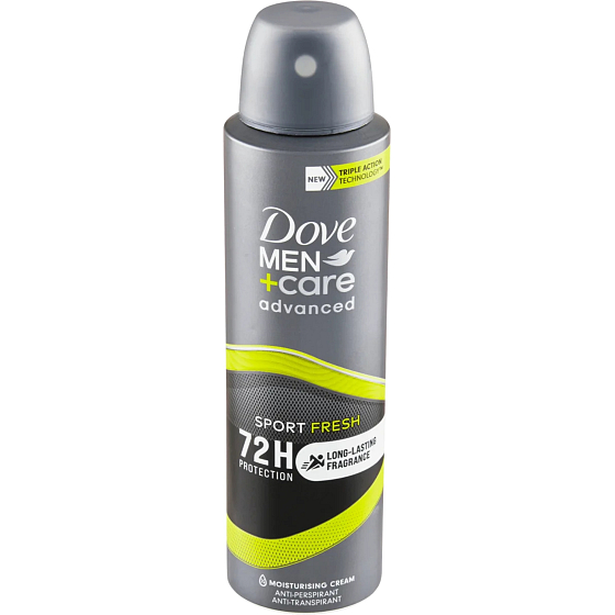 Dove Men + Care Advanced Sport Fresh Antitranspirant-Deodorant Spray für Männer 150 ml