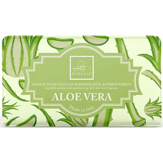 Lady Venezia Aloe Vera antibakterielle Toilettenseife 100 g