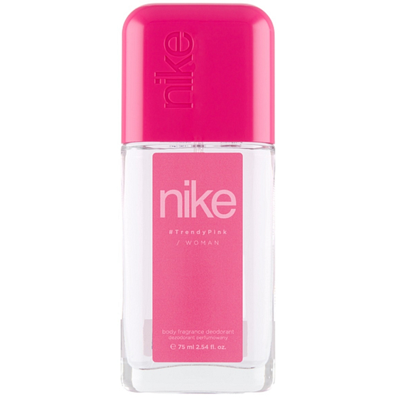Nike Trendy Pink Woman parfümiertes Deodorantglas für Frauen 75 ml