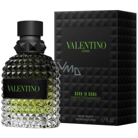 Valentino Uomo Born in Roma Green Stravaganza toaletní voda pro muže 50 ml Valentino Uomo Born in Roma Green Stravaganza toaletní voda pro muže 50 ml