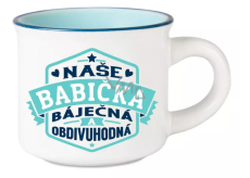 Albi Espresso Tasse - Die beste Oma wunderbar und bewundernswert 45 ml