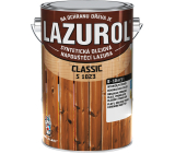 Lazurol Classic S1023 dünnschichtiger Holzschutzlack mit Ölgehalt, 0023 Teak, 4 l