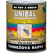 UNIBAL O2025 fermežová barva na dřevo a kov samozákladující, 1000 bílá, 1 kg