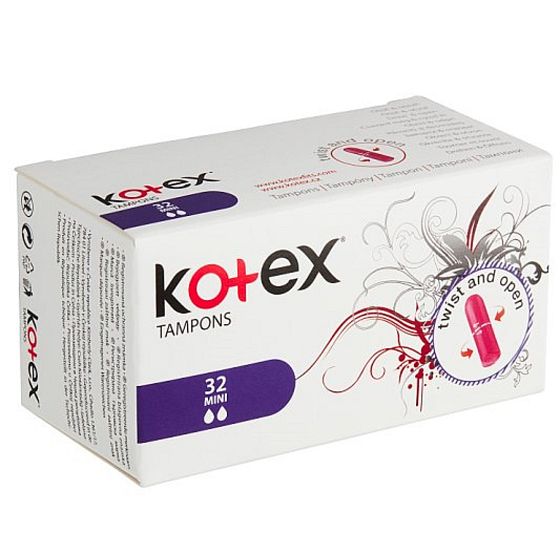 Kotex Mini Tupfer 32 + 8 Stück