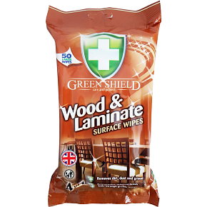 Green Shield Reinigungstücher für Holz und Laminat, 50 St.