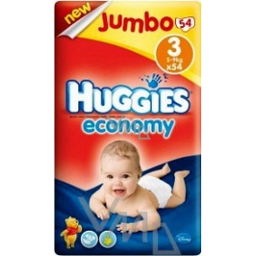 Huggies Economy Pack Jumbo Größe 3, Windelhöschen 54 Stück