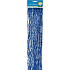 Blaues silbernes Lametta 45 x 30 cm 1 Stück
