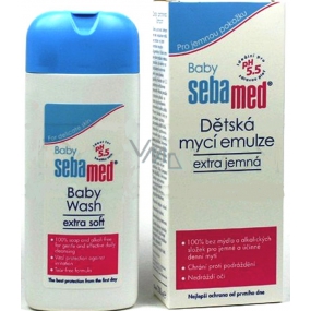 SebaMed Baby Extra Sanfte Waschemulsion für Kinder 200 ml