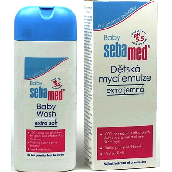 SebaMed Baby Extra Sanfte Waschemulsion für Kinder 200 ml