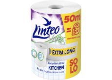 Linteo Satin Care & Comfort XXL Küchenpapiertücher 2 Lagen 50 m 1 Rolle