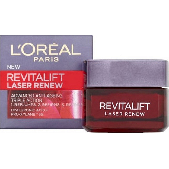 Loreal Revitalift Laser Renew verbessert die Anti-Aging-Tagescreme Verjüngende Tagescreme 50 ml