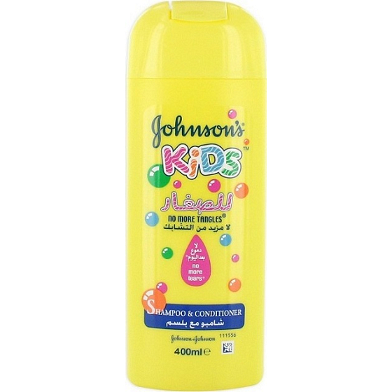 Johnsons Kids No More Tangles 2in1 Shampoo und Conditioner für Kinder 400 ml