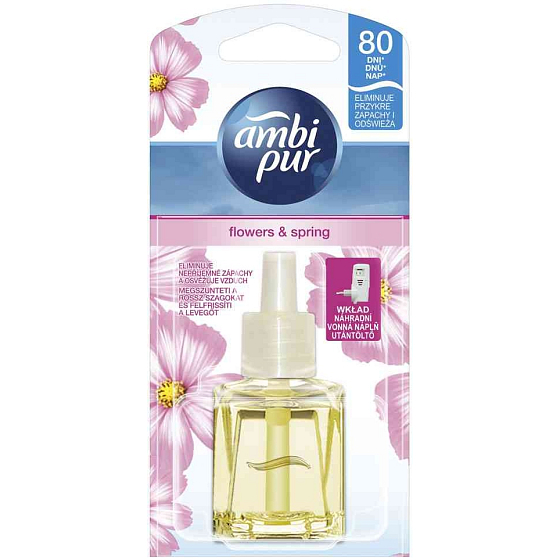 Ambi Pur Flowers & Spring elektrischer Lufterfrischer Nachfüllung 20 ml