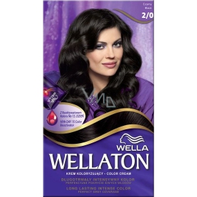Wella Wellaton Creme Haarfarbe 2/0 Schwarz