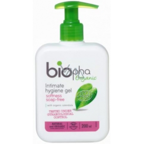 BioPha Ringelblume + Orangenblütengel ohne Seife für die Intimhygiene im Bio-Qualitätsspender 200 ml