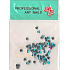 Professionelle Kunstnägel Nageldekorationen Strass Herzen Herzen Türkis 1 Packung