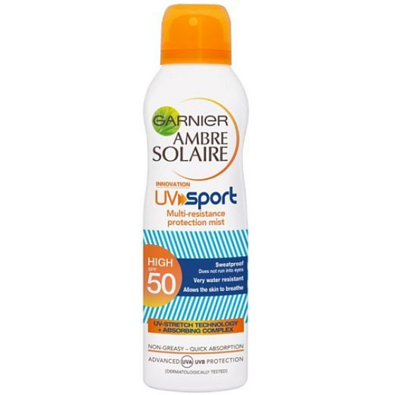 Garnier Ambre Solaire UV Sport SPF30 Sonnenschutzspray für sportliche Aktivitäten 200 ml