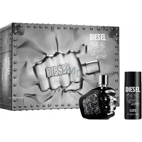 Diesel Only Das Brave Tattoo Eau de Toilette für Männer 35 ml + Duschgel 50 ml, Geschenkset
