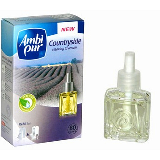 Ambi Pur Countryside Relaxing Lavendel elektrischer Lufterfrischer 20 ml nachfüllen