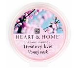 Heart & Home Kirschblüte Soja natürliches duftendes Wachs 27 g