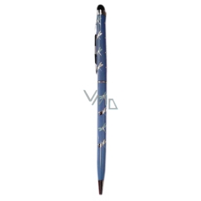 Albi Deluxe Kugelschreiber mit Stift Silberlibellen 13,5 cm