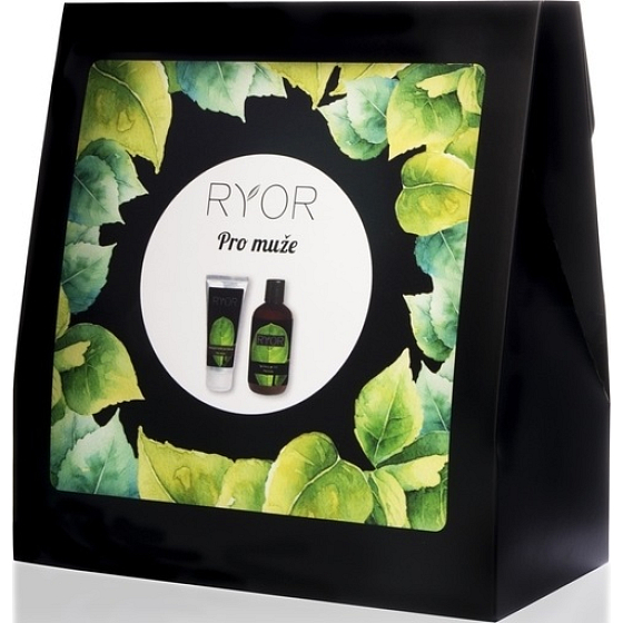 Ryor Men Duschgel 3in1 250 ml + After Shave Creme 100 ml + Frottiertuch 30 x 50 cm, Kosmetikset