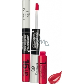 Dermacol 16H Lip Color lang anhaltende Lippenfarbe 20 3 ml und 4,1 ml