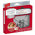 Yankee Candle Sparkling Cinnamon - Glitzernder Zimt Auto Duft Metall Silber Tag Charmante Düfte Set Quadrat 13 x 15 cm, 90 g