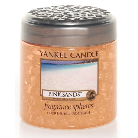 Yankee Candle Pink Sands Spheres Duftperlen neutralisieren Gerüche und erfrischen kleine Räume 170 g
