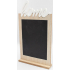 Nekupto Home Decor Kreidetafel aus Holz, Tafel 17 x 31 x 4 cm
