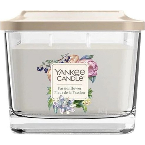 Yankee Candle Passionflower - Passionsblume Soja Duftkerze Elevation Medium Glas 3 Dochte 347 g