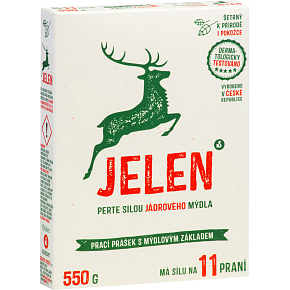 Jelen Waschpulver, 11 Wäschen, 550 g