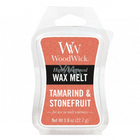WoodWick Tamarind & Stonefruit - Tamarind und Artisan Aromatic Wax Duftwachs 22,7 g