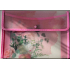 Albi Dokumententasche Rosa Blumen A4 - 330 x 236 mm