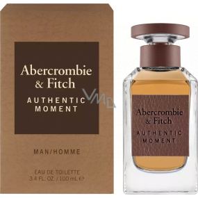 Abercrombie & Fitch Authentic Moment für Männer Eau de Toilette für Männer 100 ml