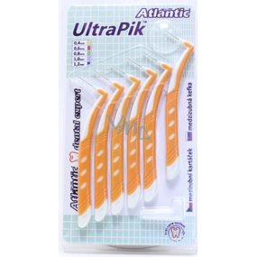 Atlantic UltraPik Interdentalbürsten 0.6 mm Orange gebogen 6 Stück