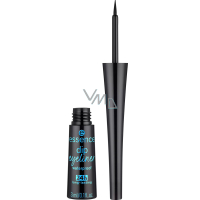 Essence Dip Eyeliner wasserfeste flüssige Eyeliner 01 Black 3 ml