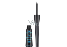 Essence Dip Eyeliner Wasserfester flüssiger Eyeliner 01 Schwarz 3 ml