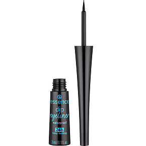 Essence Dip Eyeliner wasserfeste flüssige Eyeliner 01 Black 3 ml Essence Dip Eyeliner wasserfeste flüssige Eyeliner 01 Black 3 ml