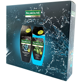 Palmolive Men Sport 3in1 Duschgel für Körper und Haar 250 ml + Men Refreshing 3in1 Duschgel für Körper, Gesicht und Haar 250 ml, Kosmetikset für Männer