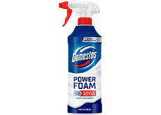 Domestos Schaumspray für Toiletten und Badezimmer Power Foam Arctic Fresh, 435 ml