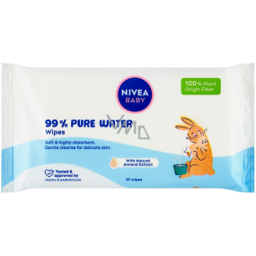 Nivea Baby Pure Water 99% Reinigungstücher 57 Stück Nivea Baby Pure Water 99% Reinigungstücher 57 Stück