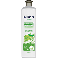 Lilien Olive Milk Flüssigseife, Nachfüllung, 1 l