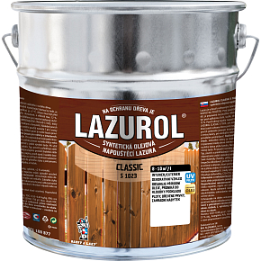Lazurol Classic S1023 dünnschichtige Holzlasur mit Ölanteil, 0023 Teak, 9 l Lazurol Classic S1023 dünnschichtige Holzlasur mit Ölanteil, 0023 Teak, 9 l